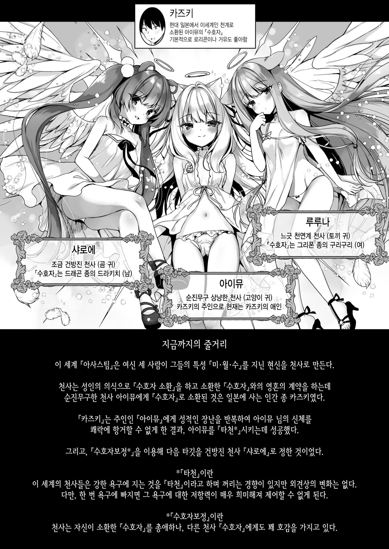 Daten Keikaku 2 -Namaiki Tenshi o Wakarasete Otosu- | 타천계획 2 -건방진 천사를 참교육해서 타락시키다- page 4 full