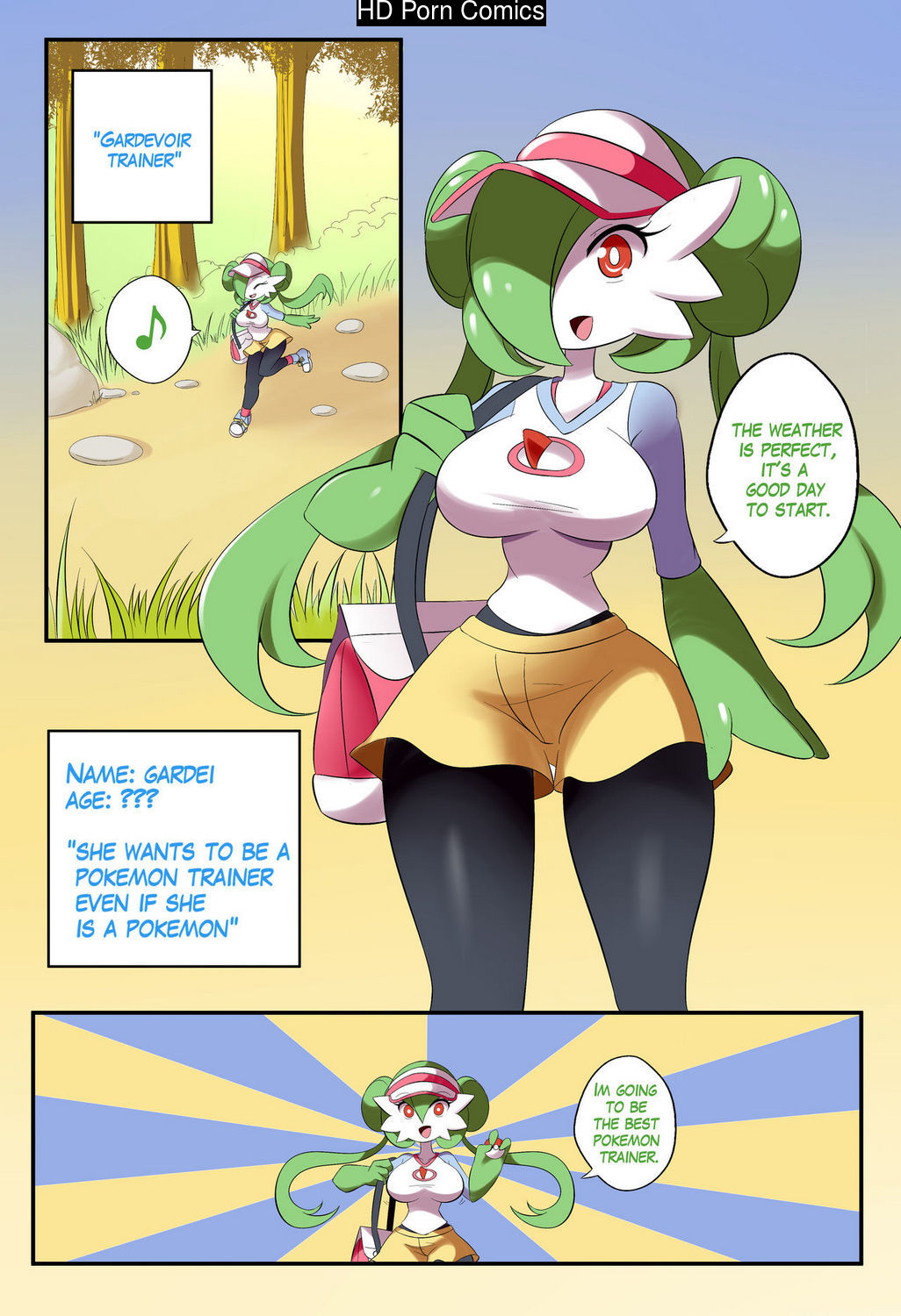 Gardevoir Trainer Comic Porn page 2 full