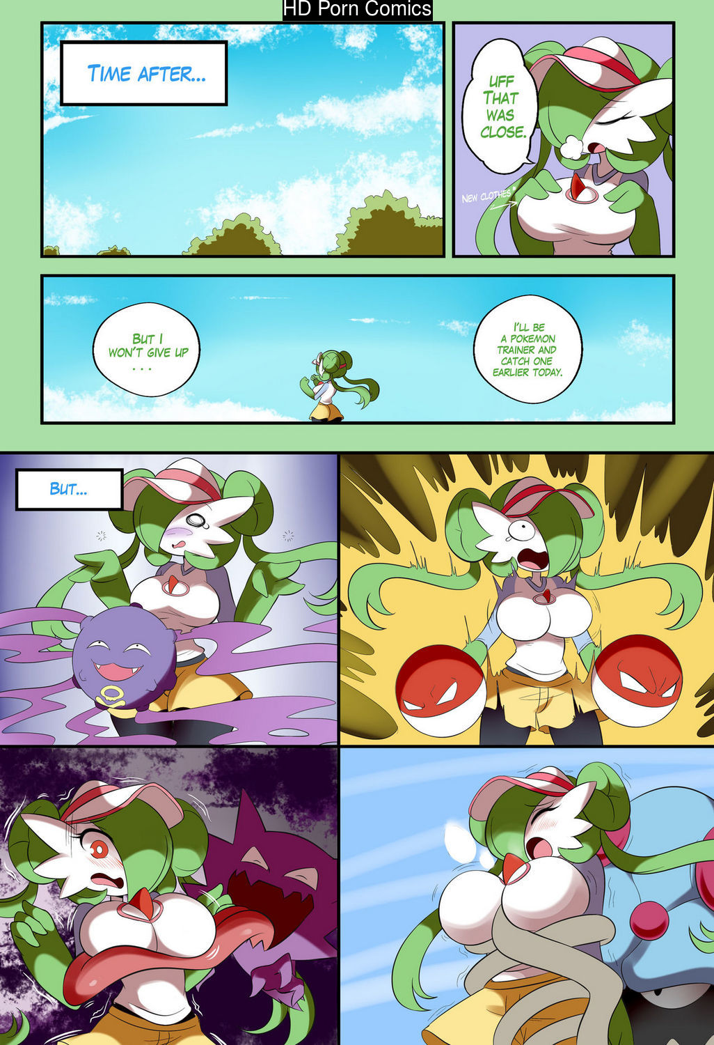 Gardevoir Trainer Comic Porn page 4 full