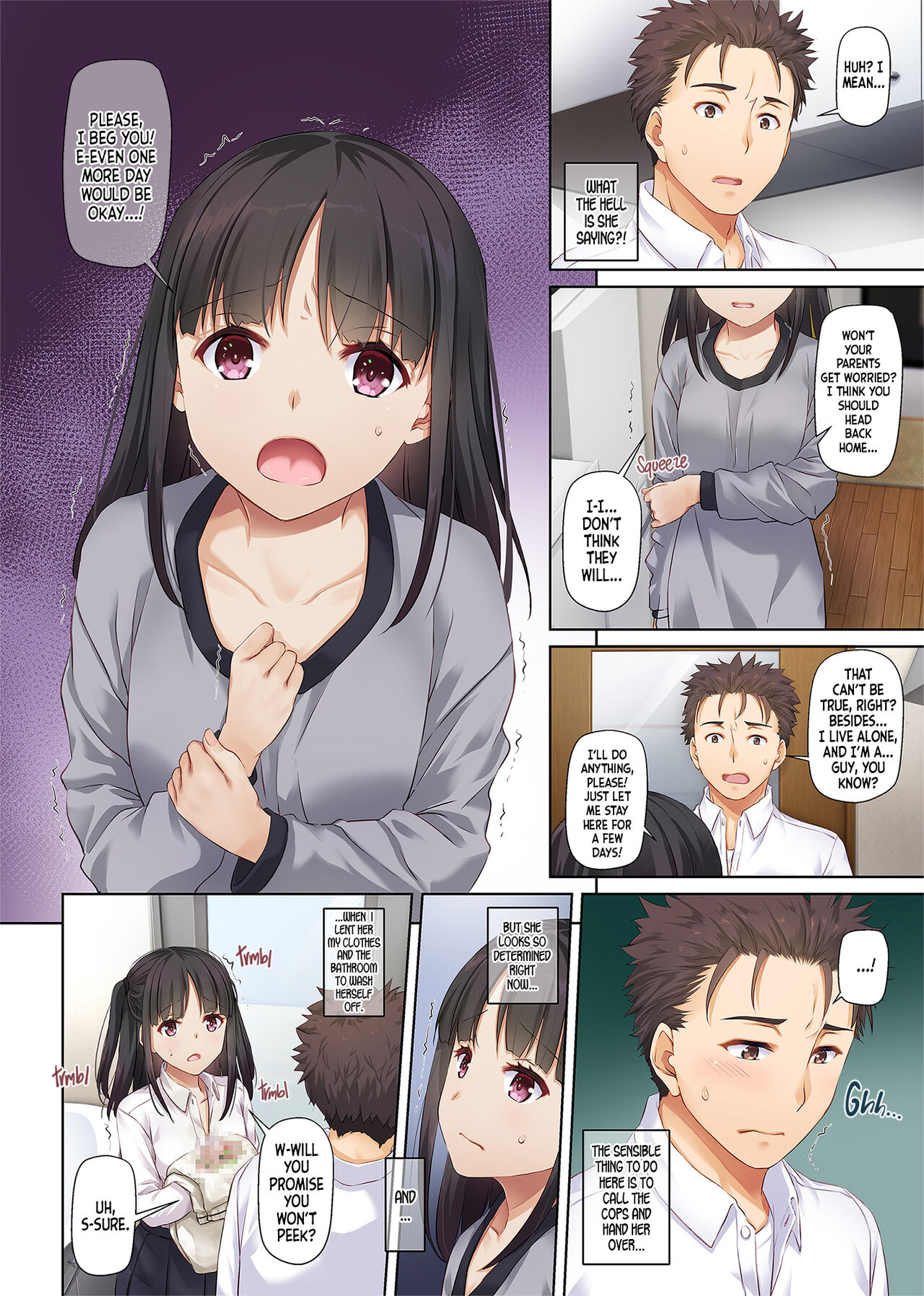 Wakeari Shoujo to Dousei Seikatsu DLO-11 | Living Together with a Runaway Girl DLO-11 page 10 full