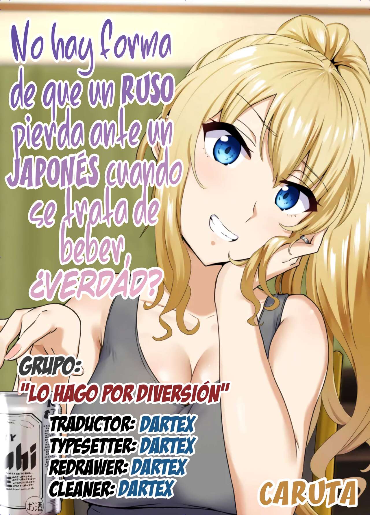 Russia-jin ga Osake de Nihonjin ni Makeru Wakenai Deshou? | There's No Way a Russian Could Lose to a Japanese Person In Drinking, Right? page 1 full