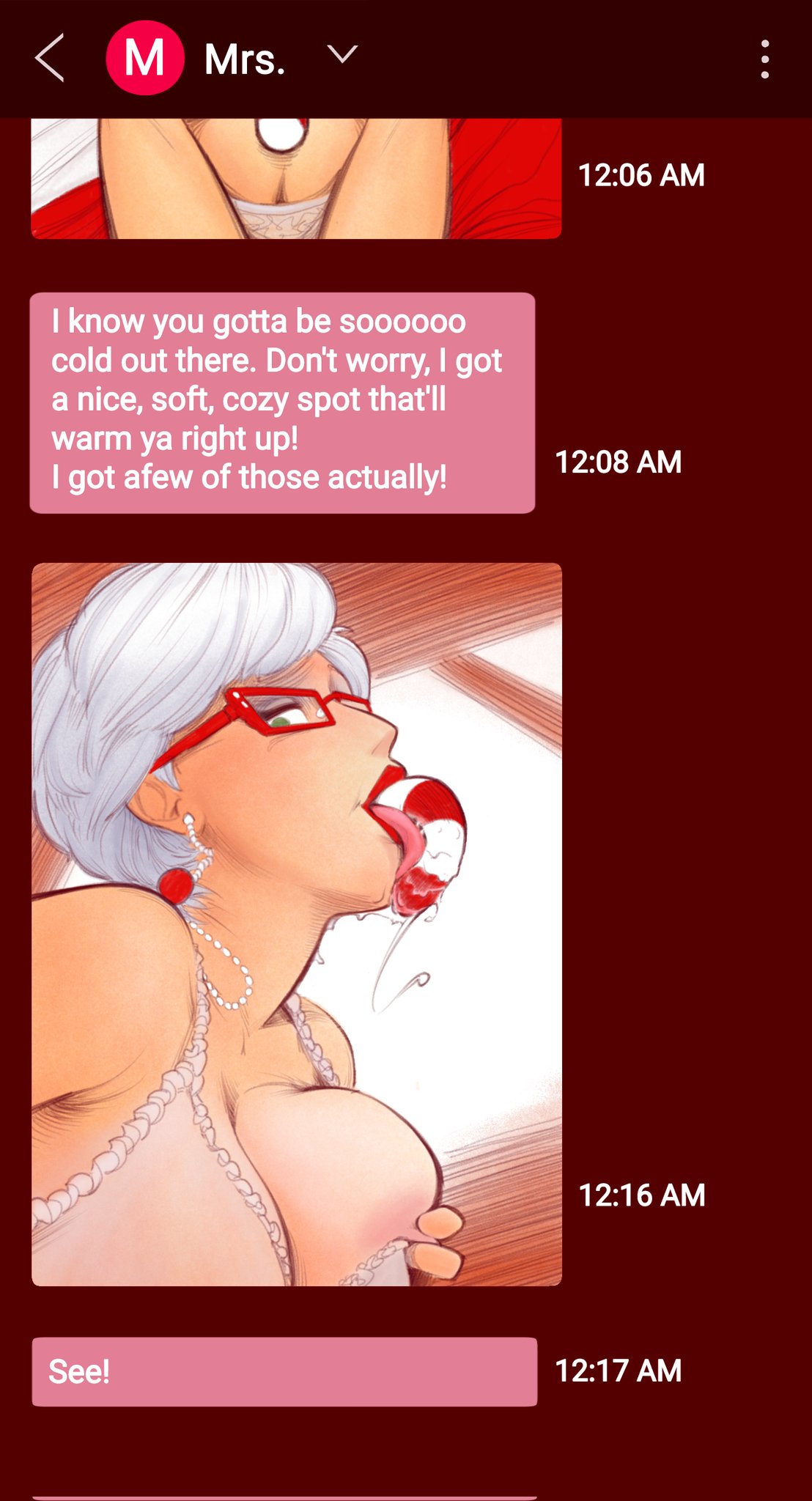 Mrs. Claus' Midnight Messages page 5 full