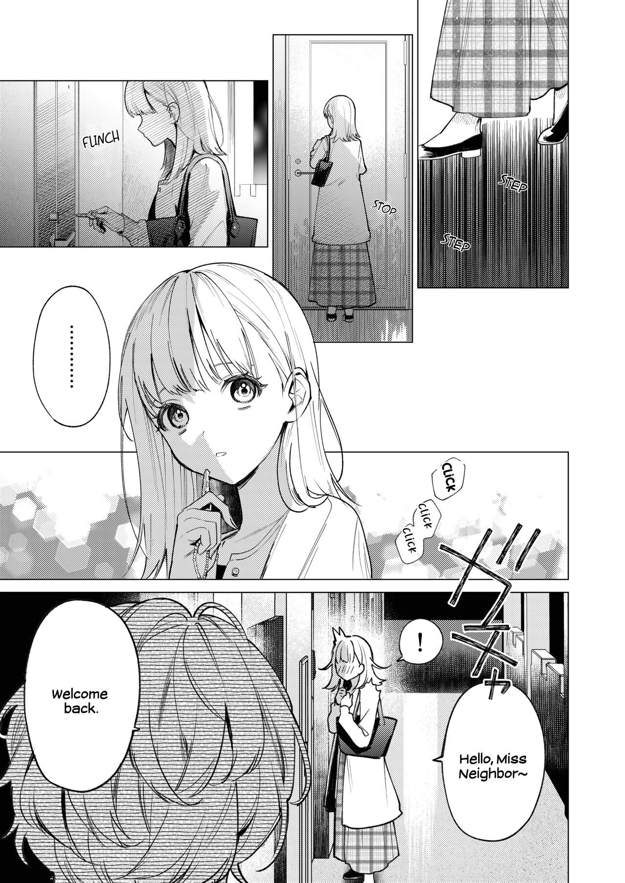 203-gou no Rinjin wa Kagitaba Hitotsu Nokoshite Kieta. | The Neighbor in Room 203 Disappeared Leaving a Key Behind. page 2 full