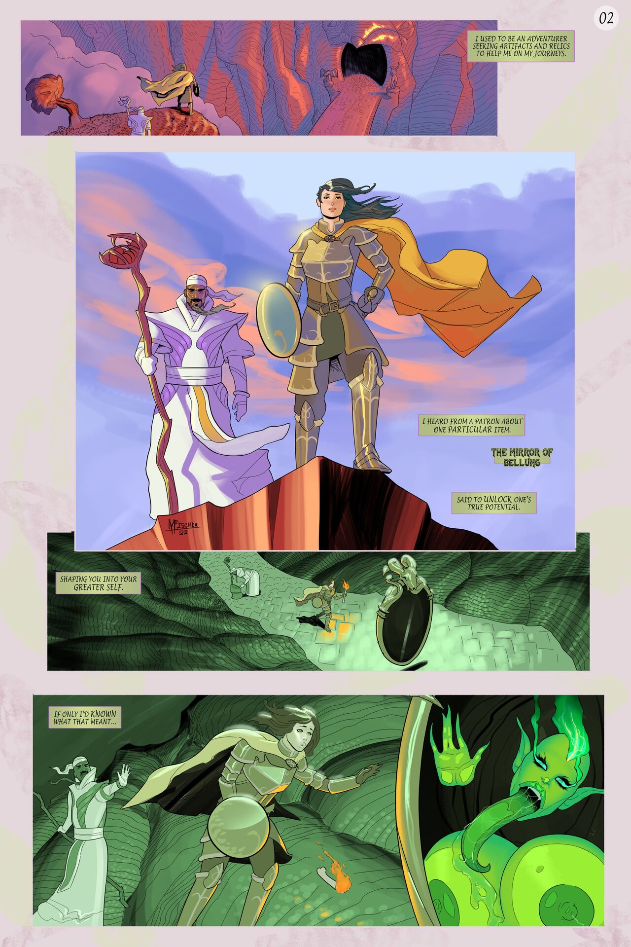 THE MIRROR OF BELLUNG page 2 full