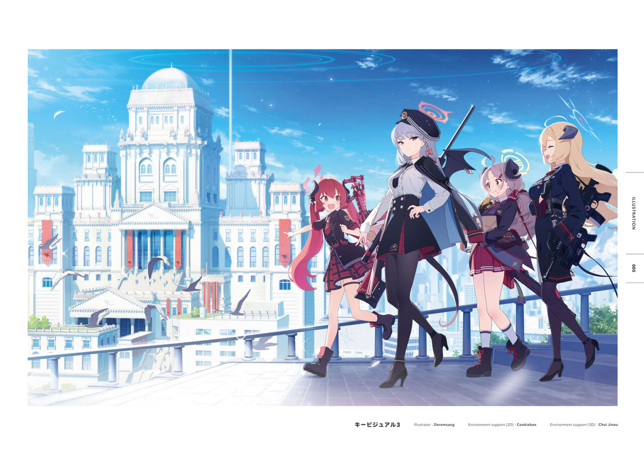 Blue Archive Official Artworks page 8 full