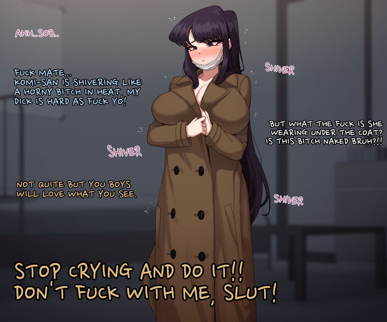 Komi-san is a Good Cumbucket page 4 full