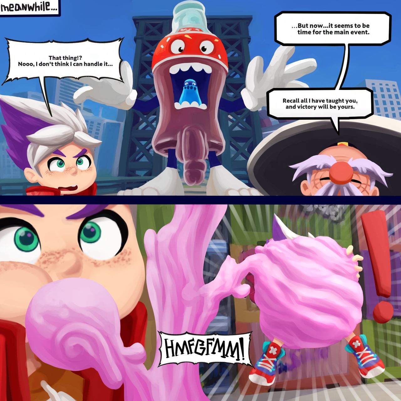 Van Comic page 1 full