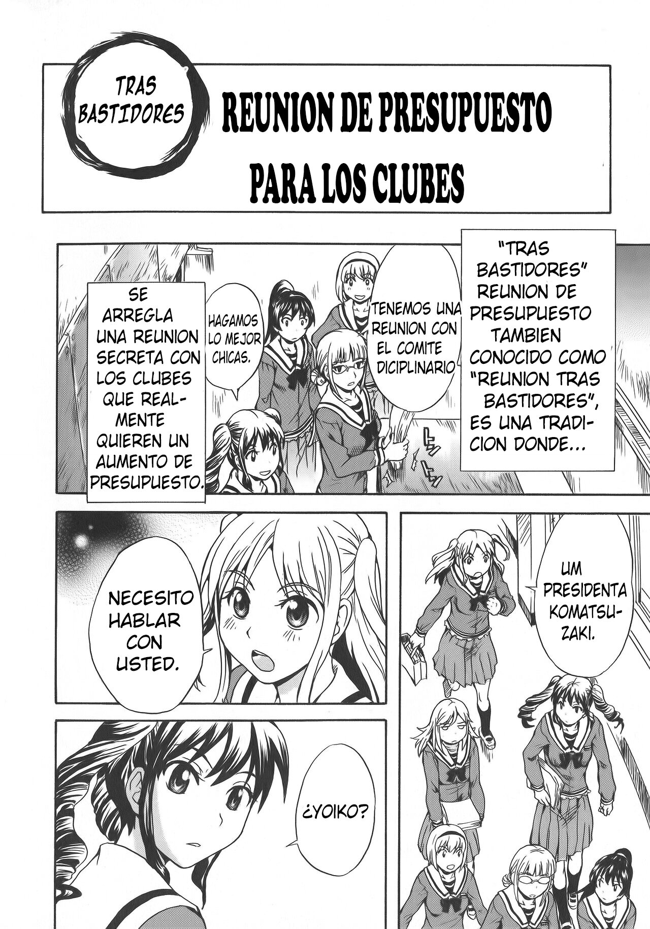 Calendula Joshi Seitokai! Bukatsu Yosan Seikyuu Kaigi Hen Sono 1 | Calendula Girls Student Council! Club Budget Request Meeting Story Part 1 page 6 full
