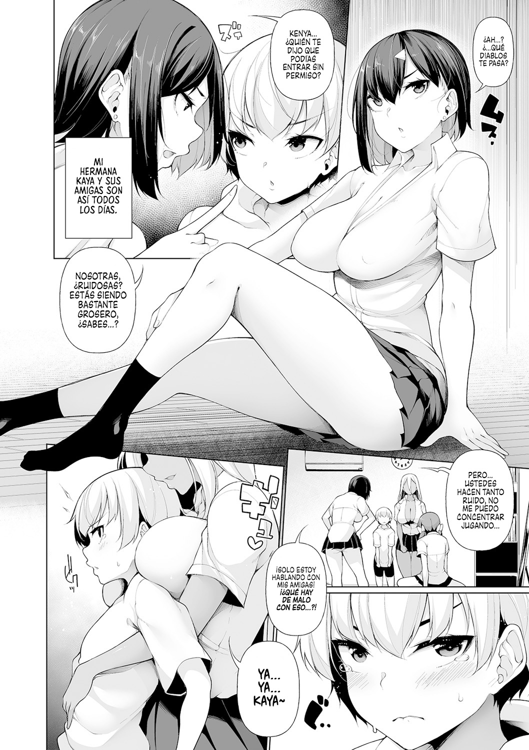 Zenbu Gal na Nee-chan no Sei _ Todo es culpa de mi Gyaru Onee-chan page 6 full