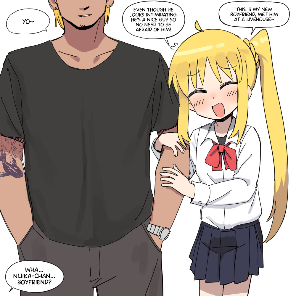Nijika-chan and Her Boyfriend page 1 full