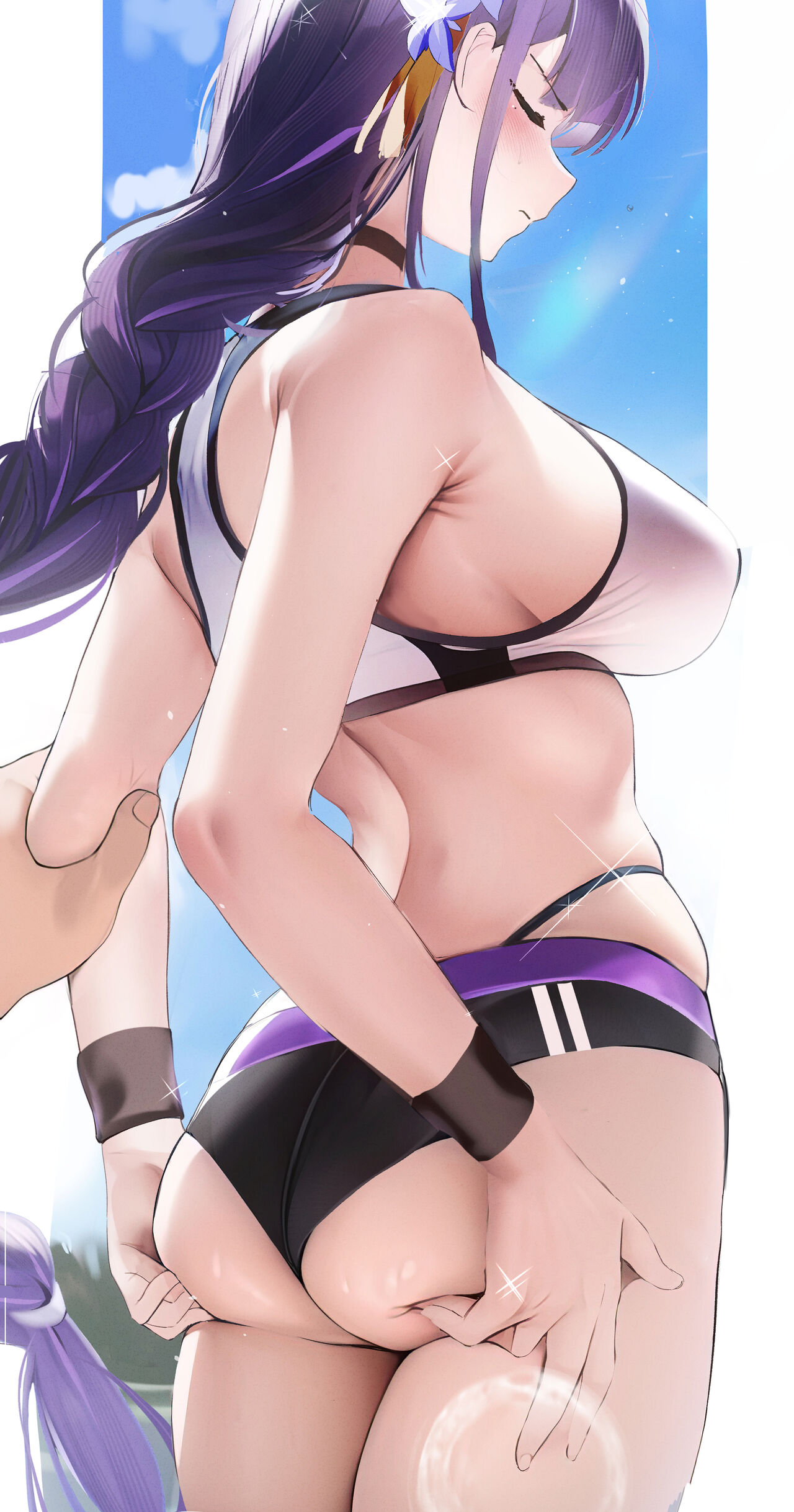 將軍スポーツブラ 20 立ちバック page 3 full