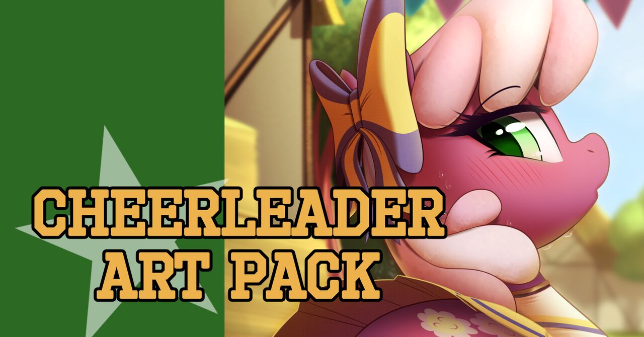 Cheerleader Art Pack page 1 full