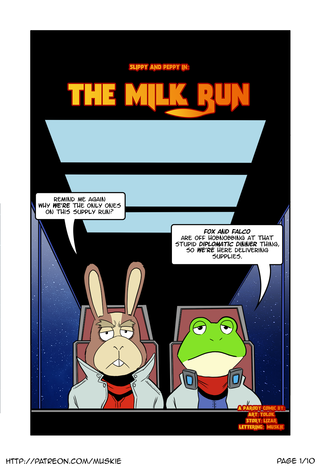 The Milk Run page 1 full