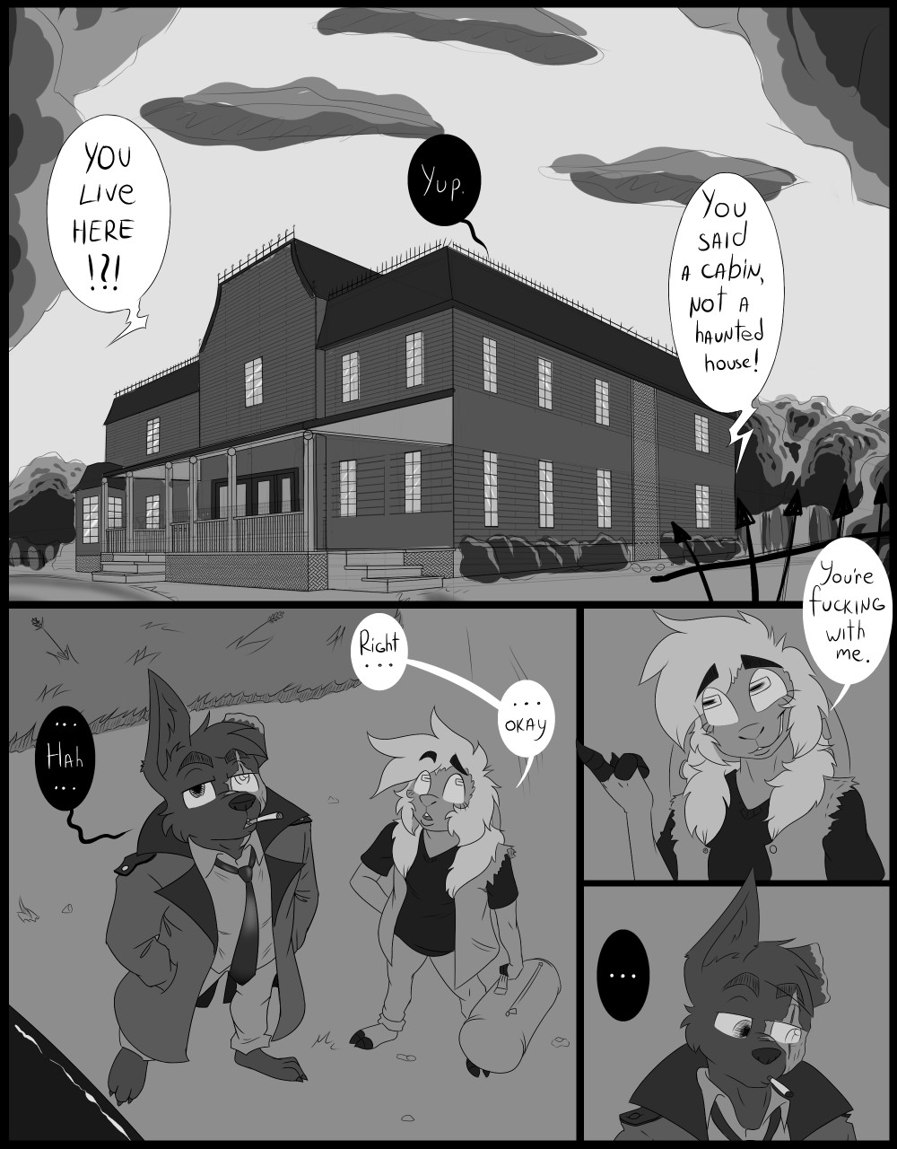 Haunted House page 1 full