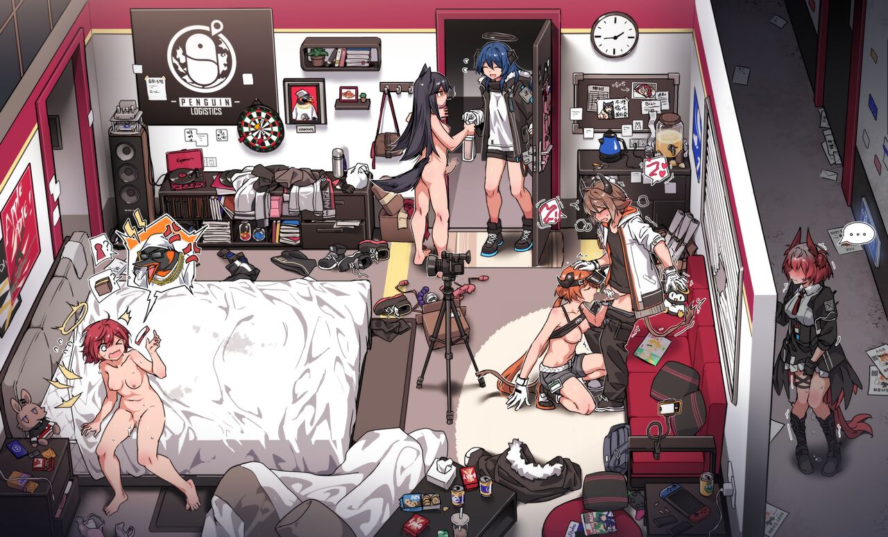 Penguin Sex Party page 6 full