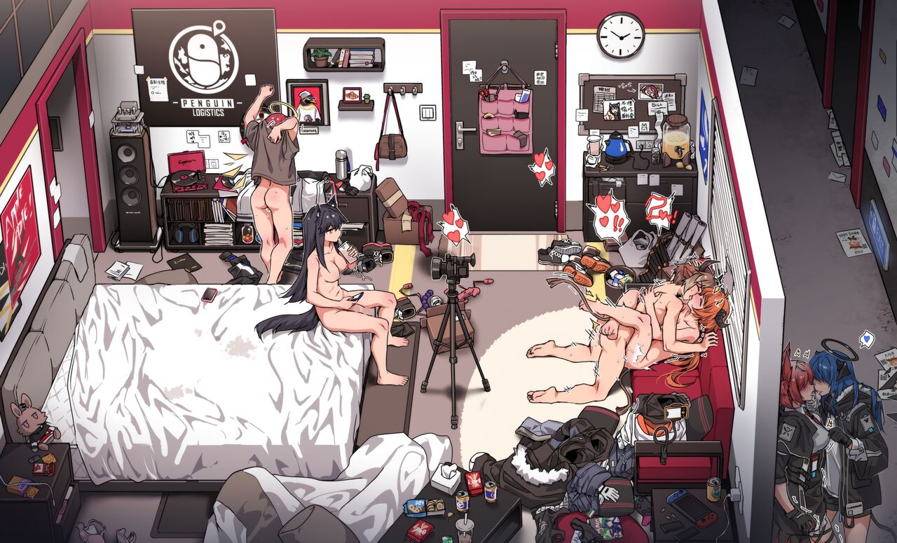 Penguin Sex Party page 7 full