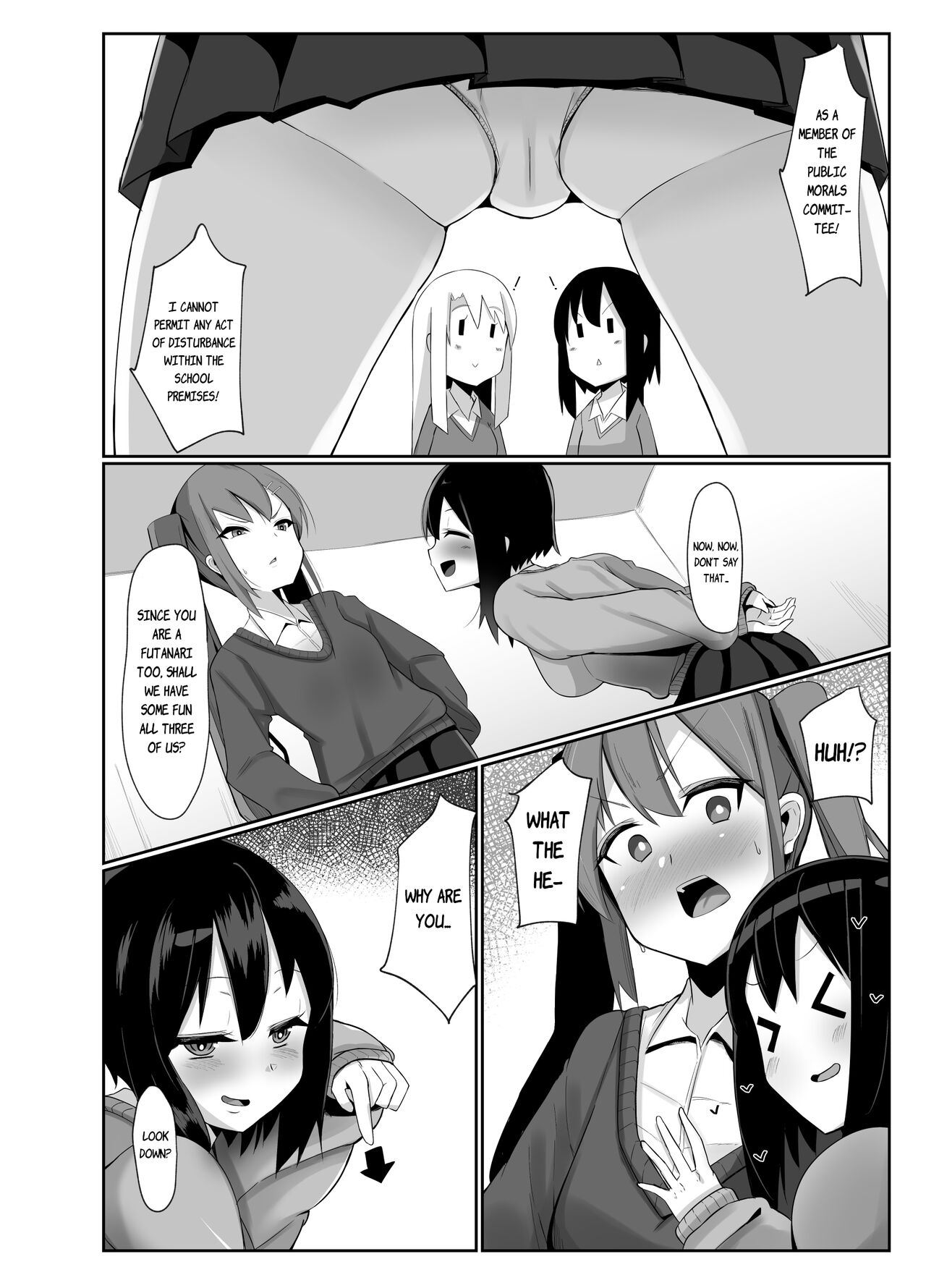 Futanari Musume ga Deattara 3 | When Futanari Girls Meet 3 page 5 full