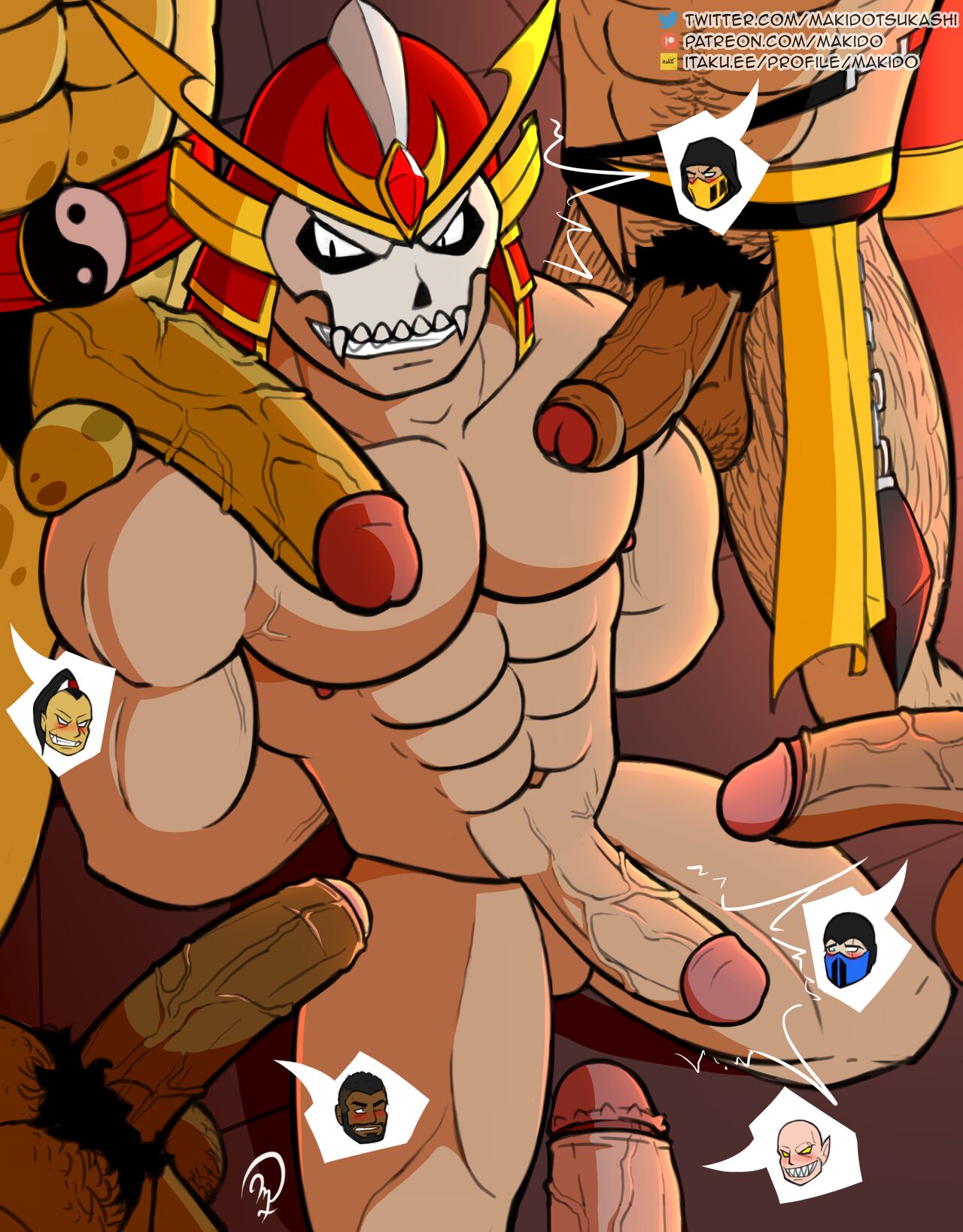 Art Pack - Shao Khan Bukkake page 3 full