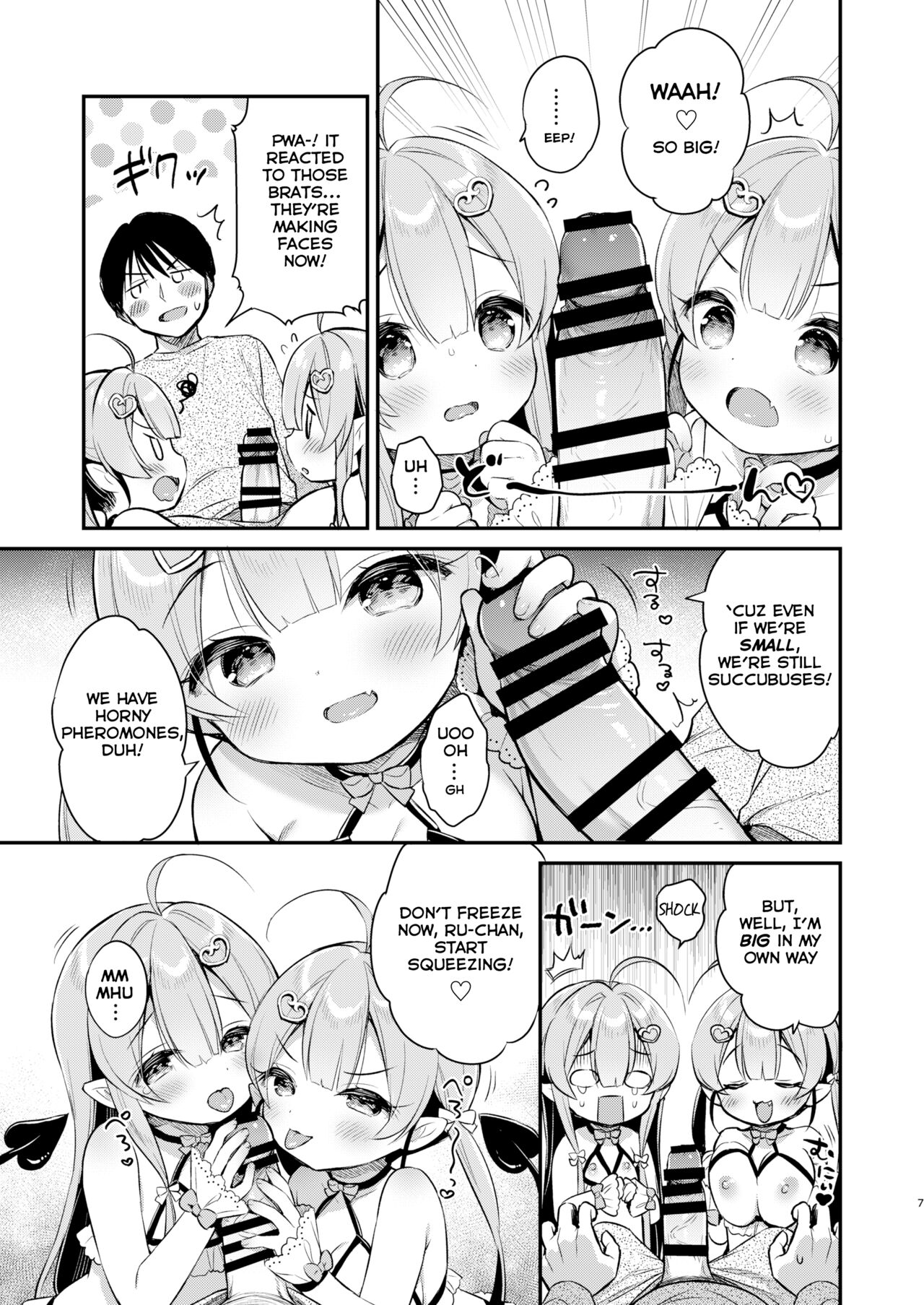 Totsugeki Futago Succubus-chan | Attack of Succubus Twins page 7 full
