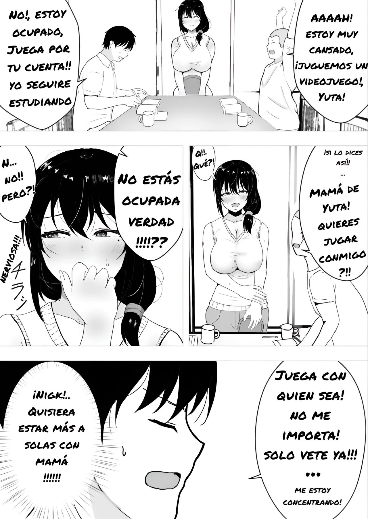 TomoKano Kaa-chan II ~Jitaku, Musuko no Tomodachi ni Ochita Natsu~ | My Mom Is My Friend's Girlfriend 2 page 6 full