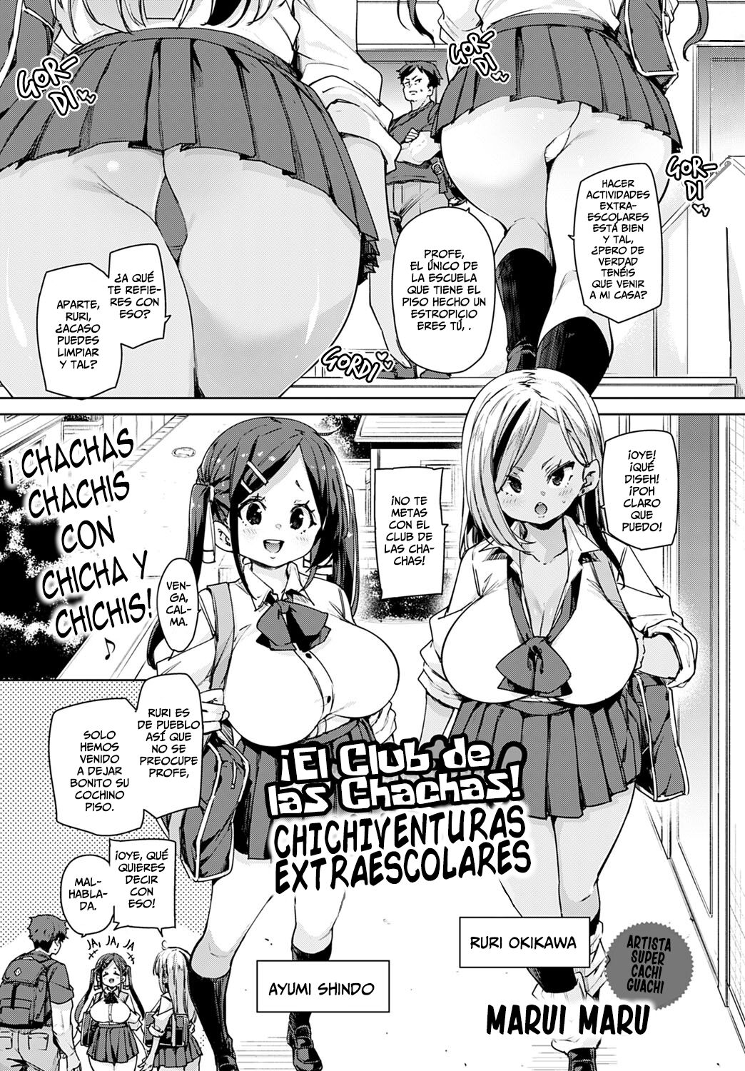 Maid-bu! Houkago Panpan Monogatari | ¡El Club de las Chachas! Chichiventuras Extraescolares page 1 full