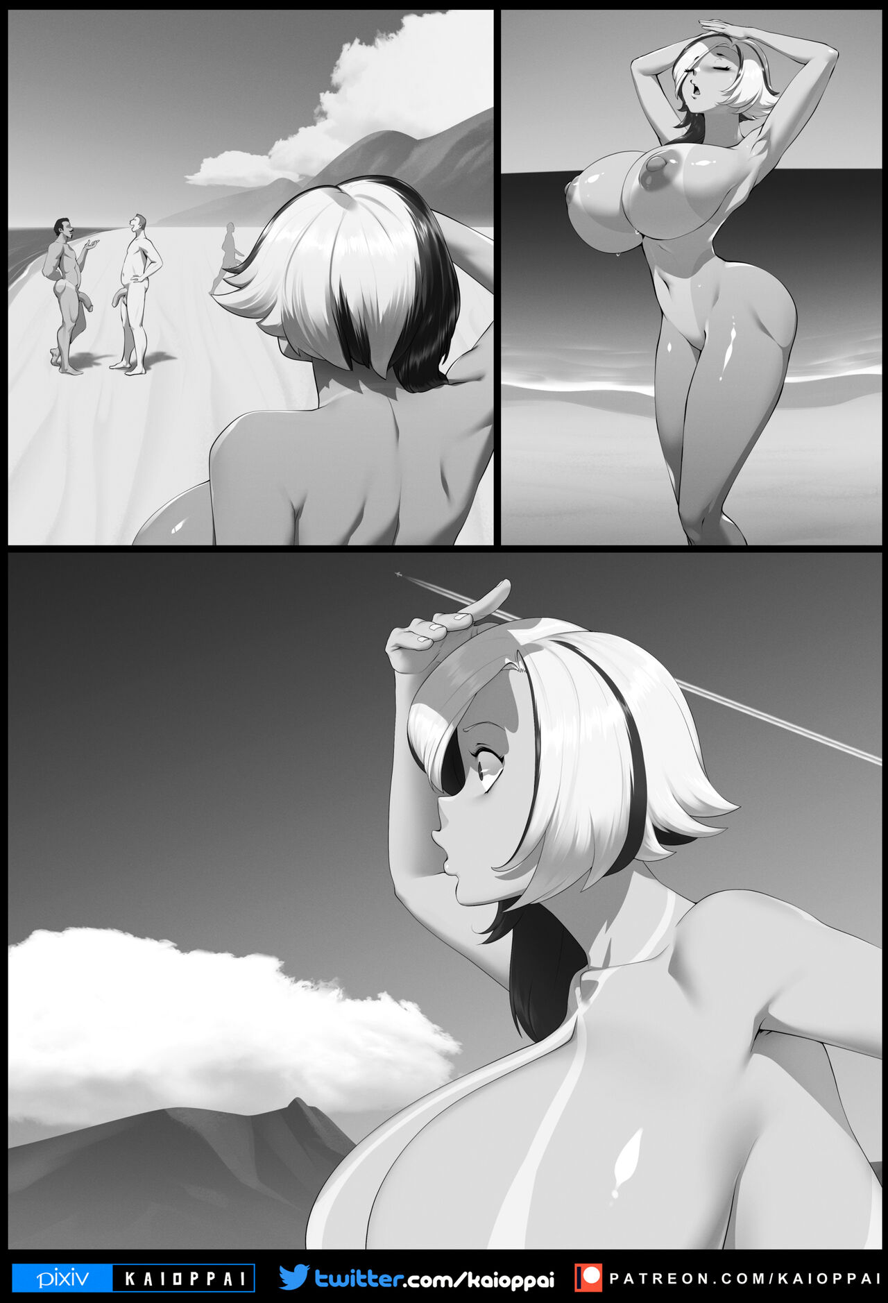Nudist Beach de no Jusei page 3 full