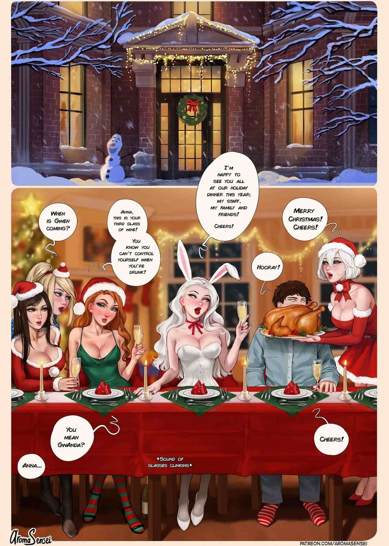 Frozen Inc. Christmas Party 2022! – Aroma Sensei - english page 1 full