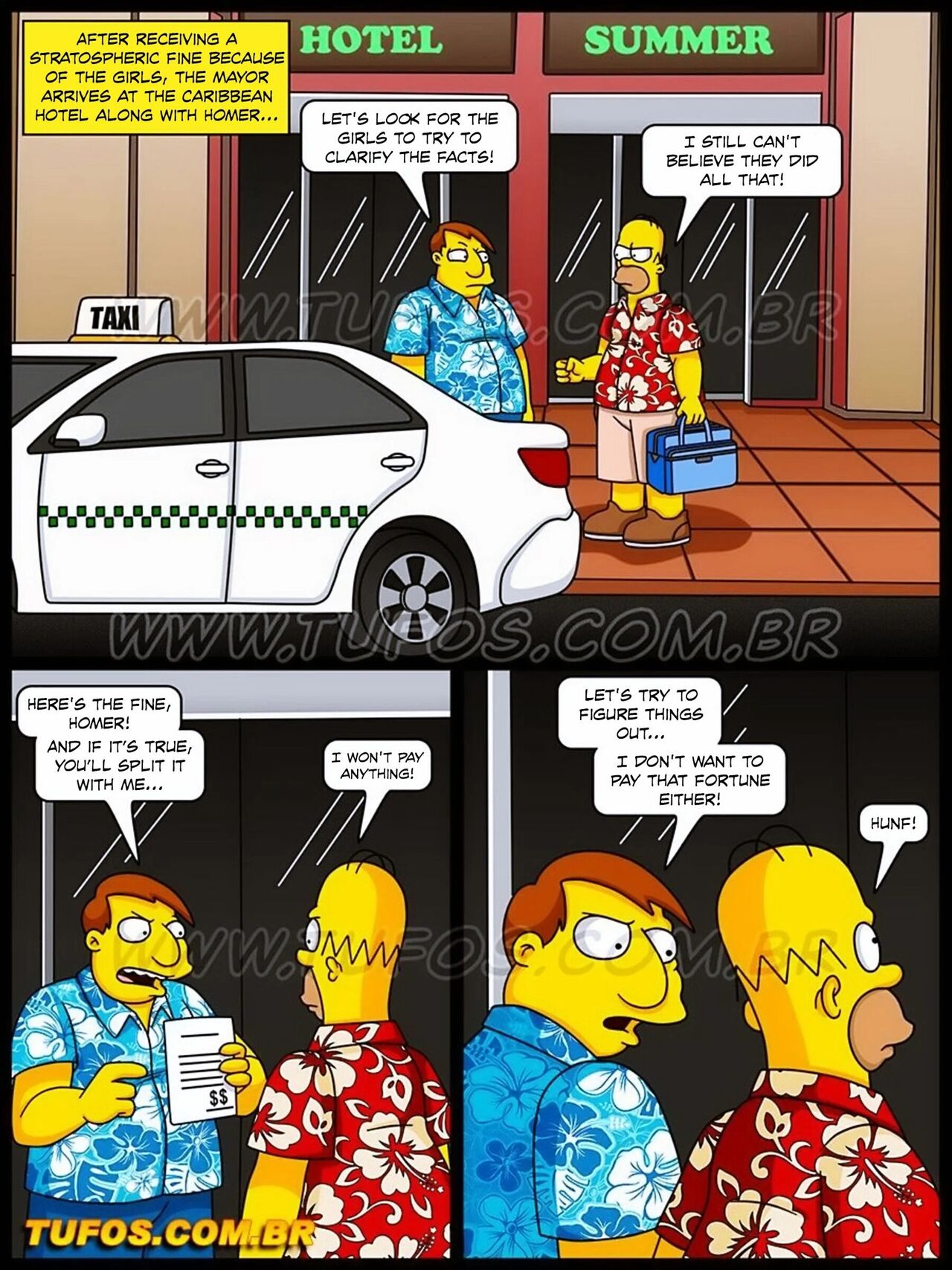 Os Simptoons 46 – Whores In The Caribbean 3 - english page 2 full