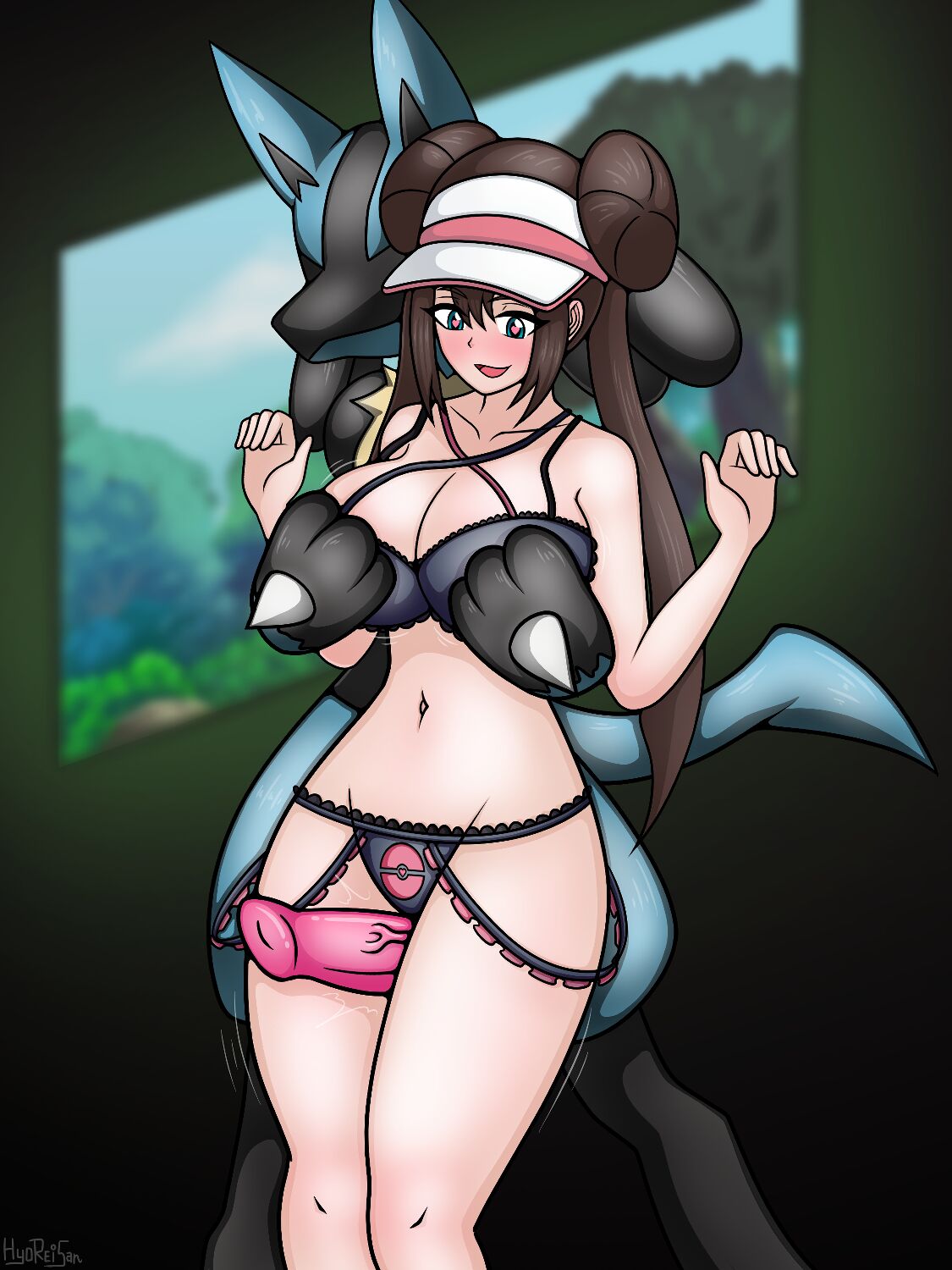 Rosa and Lucario page 2 full