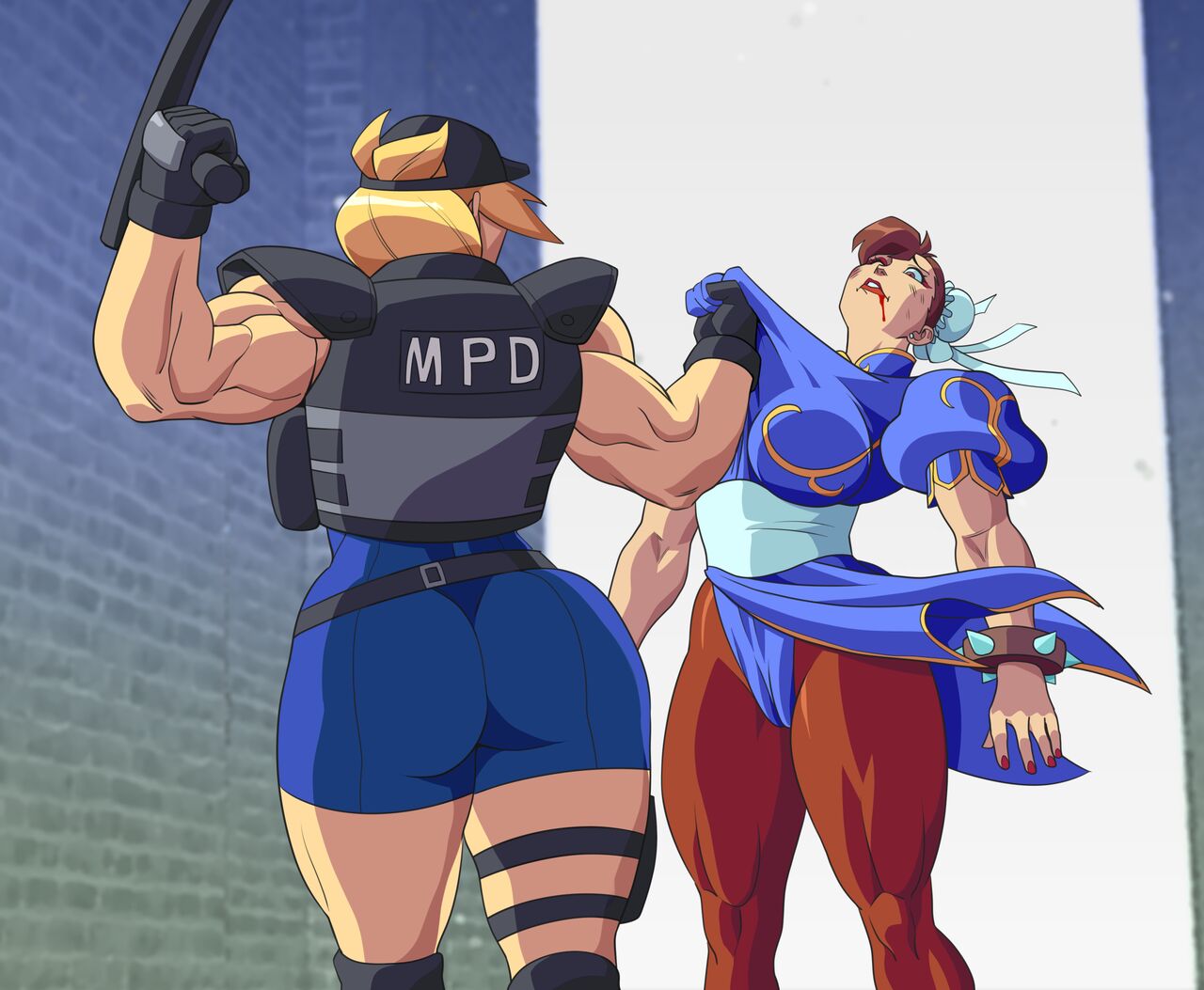 Chun-Li - Police Brutality page 7 full