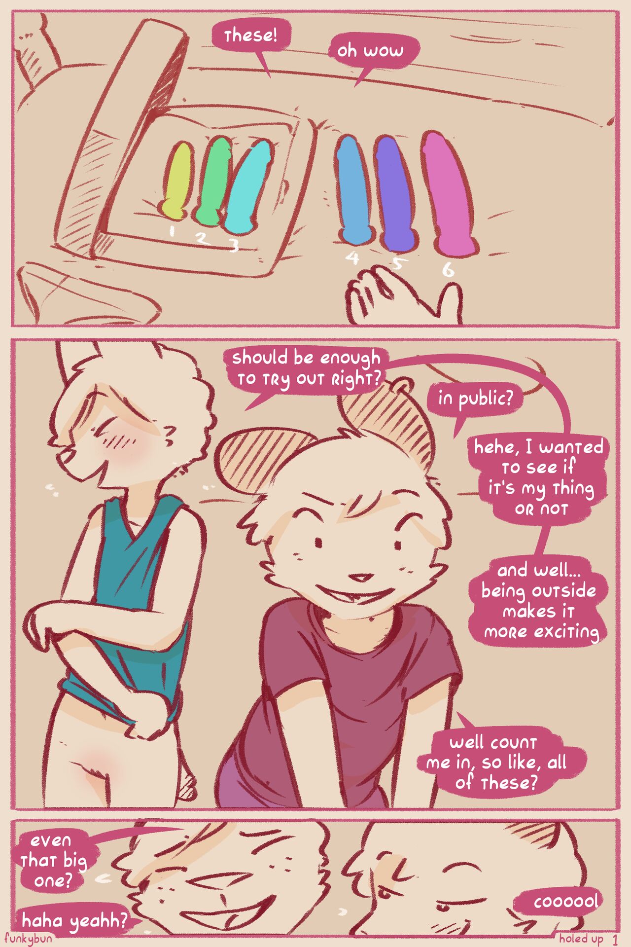 Holed Up page 1 full